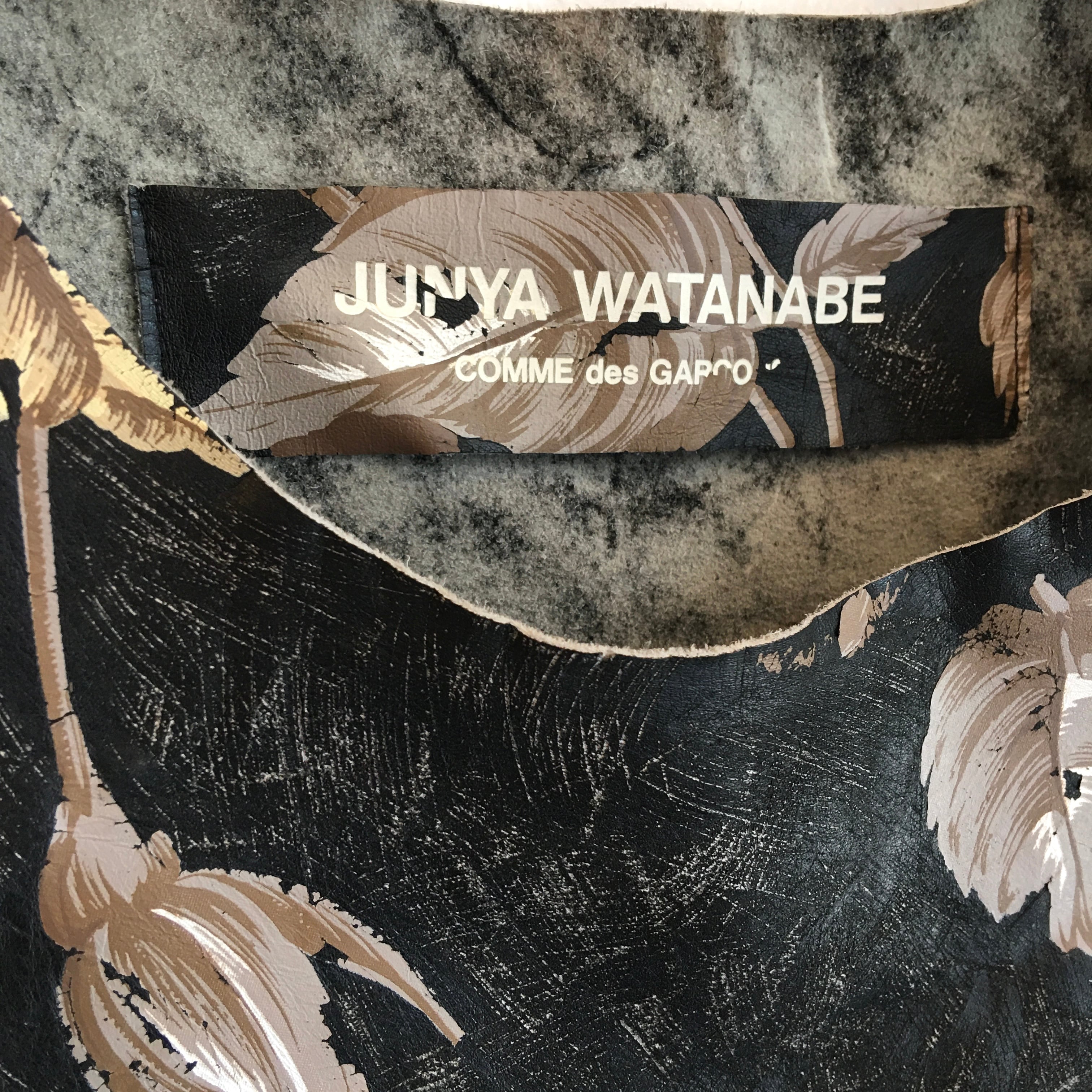 AD1993＂JUNYA WATANABE COMME des GARCONS＂異素材切り替えワンピース