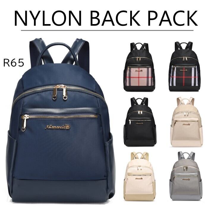 【R65】ナイロンリュック バックパック【idadi】 メンズ レディース リュック 軽量 おしゃれ オシャレ 人気 かわいい 大人