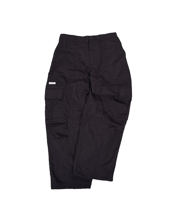 【#Re:room】SATIN NYLON WIDE CARGO PANTS［REP240］