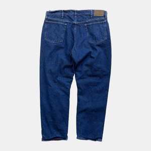 90's CABELA's fleece lined denim pants (38x30) - indigo/red