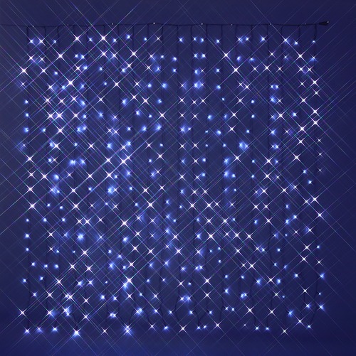 ギャラクシーライト カーテンライト ホワイト 2m×2m KT-3864 電飾 イルミネーション LEDライト クリスマスツリー ハロウィン 装飾 デコレーション イベント パーティー 間接照明 ハロウィンデコレーション 飾り付け 屋外 室内