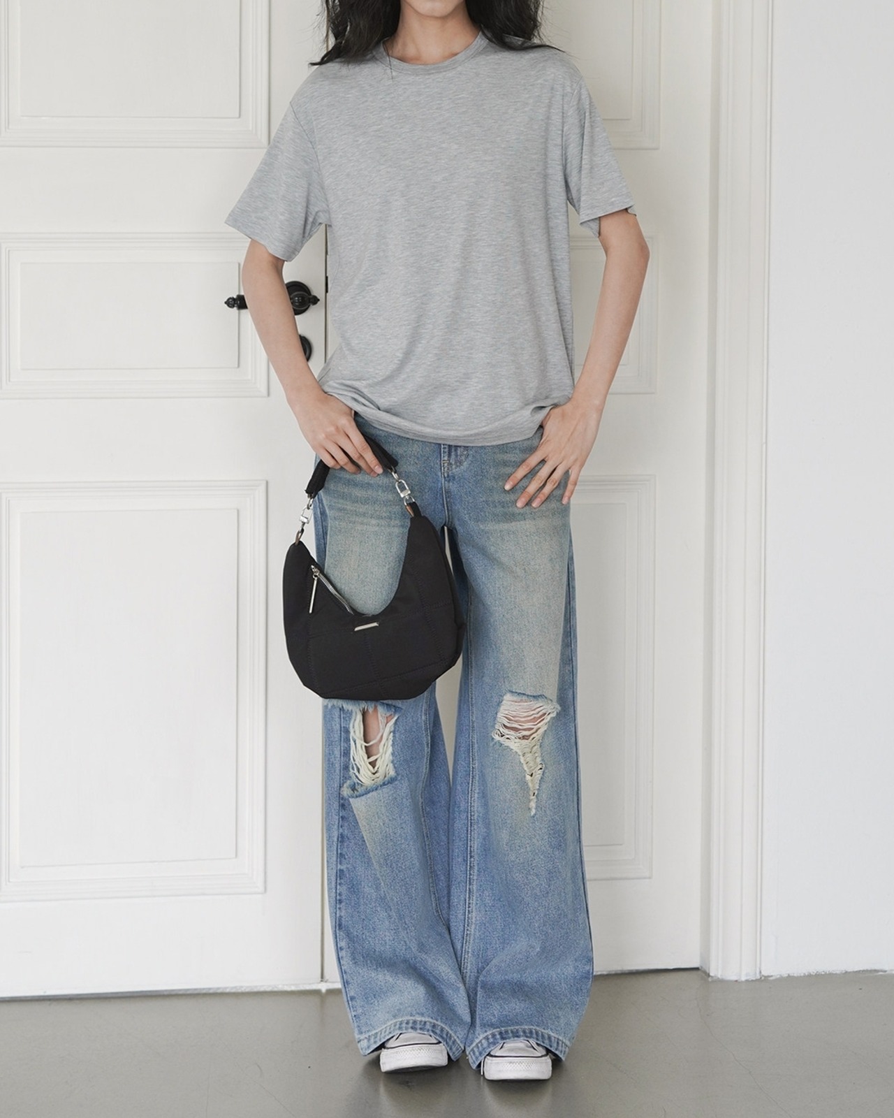 Short sleeve plain t-shirt L0151