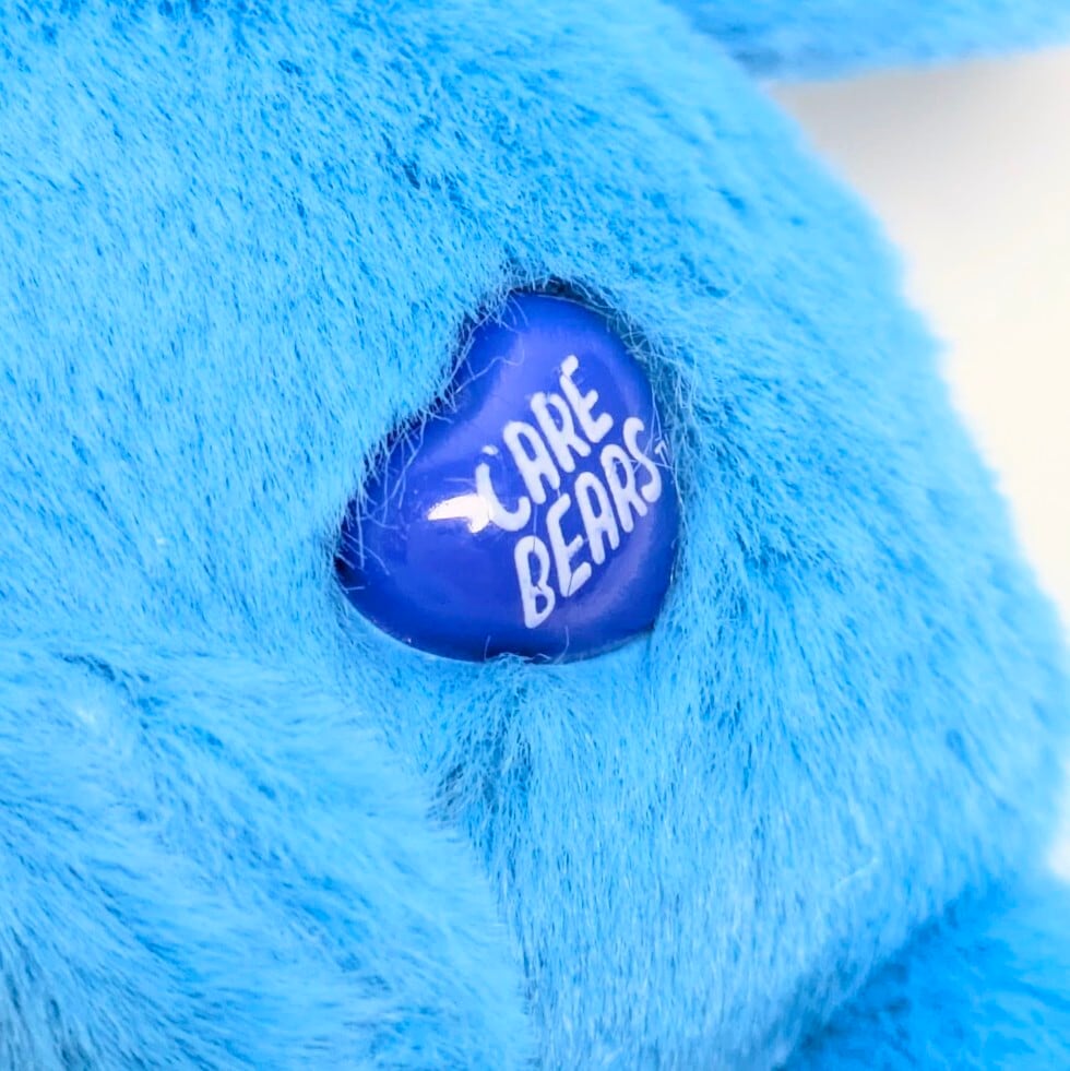 【 Care Bears（ケアベア）】 『 Grumpy Bear グランピーベア 』ぬいぐるみキーホルダー / plush keyholder〚アメリカン雑貨 アメトイ〛