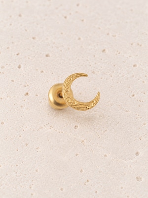 316L hawaiian moon pierce（ 片耳用 ）#p05