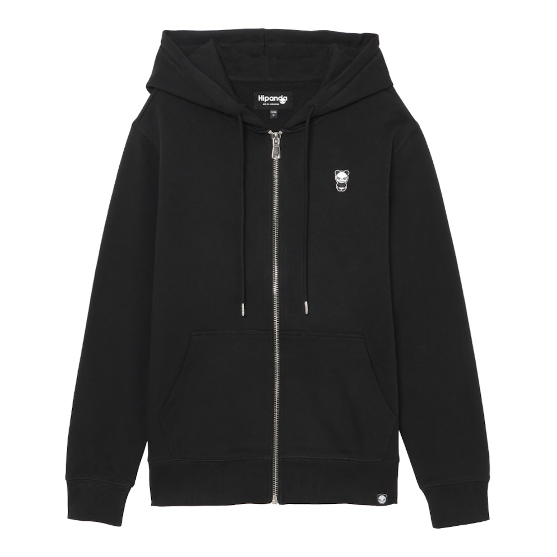 SALE HIPANDA ハイパンダ 男女兼用 スウェットセットアップ ジップアップ フーディー パンツ UNISEX SWEAT SETUP ZIP-UP HOODIE PANTS BLACK・GRAY