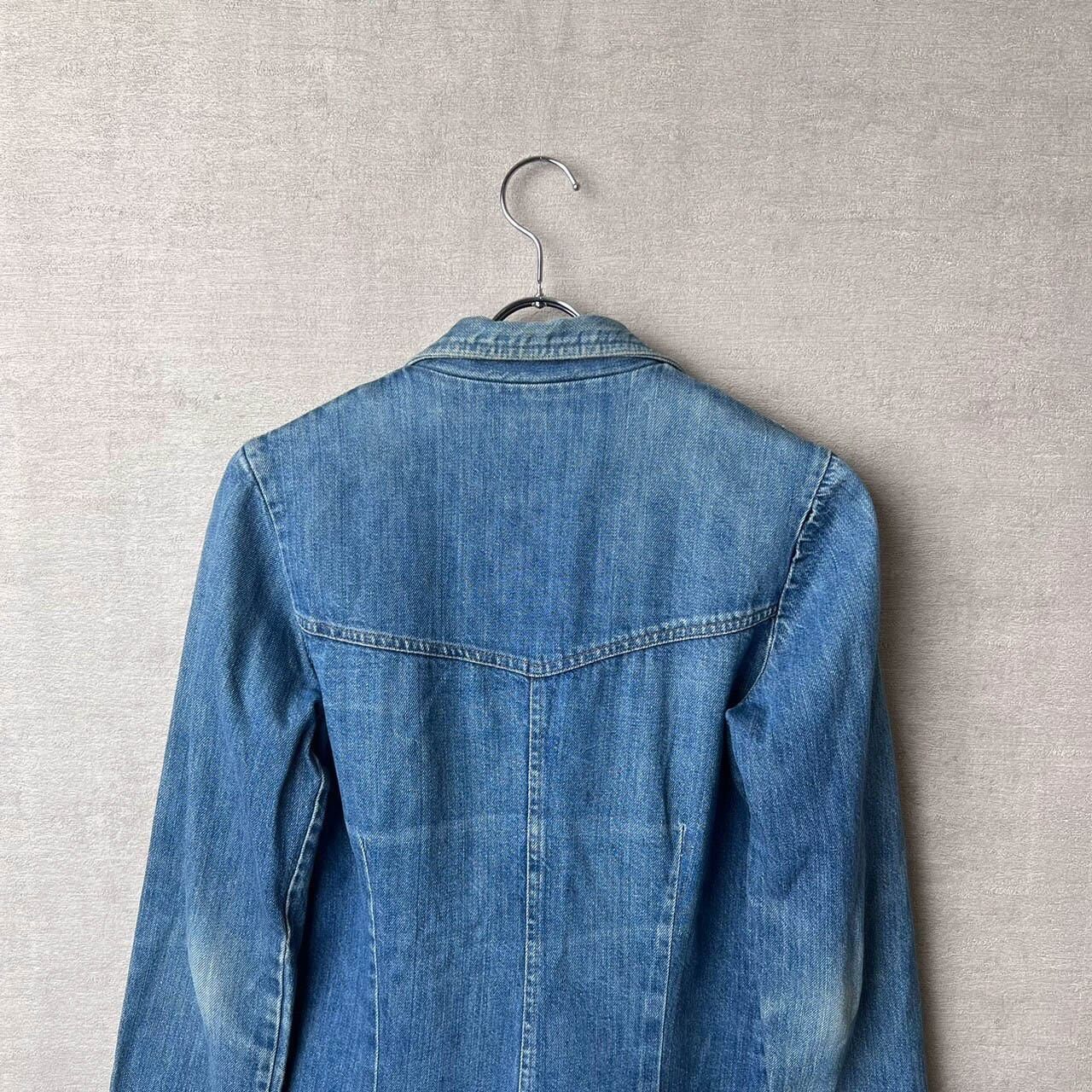 [VINTAGE] LEVIS BIG E DENIM JACKET WITH CONCHO　76066