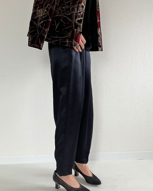 【ladies】80's USA satin pants Vintage