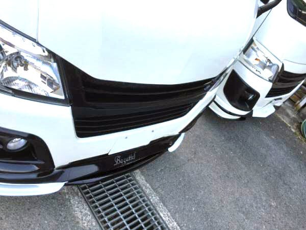 NV350キャラバン用KMTオリジナルカーボンミラーバイザー左右セット未使用品 サイドミラーバイザーリアル(カーボン製) KMTオリジナル | KMT-kansai