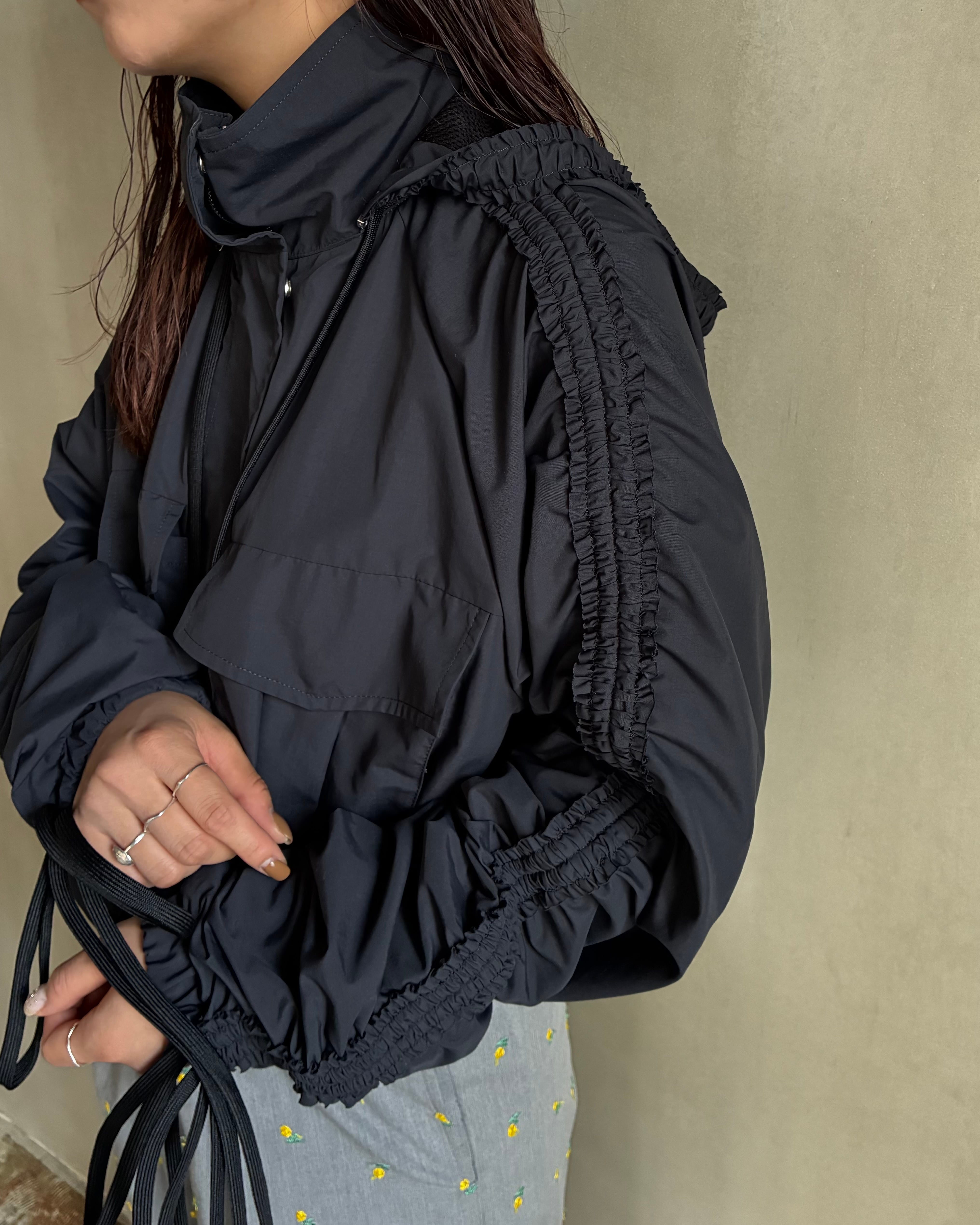 naoki tomizuka【naokitomizuka / WILD THINGS Gathered blouson