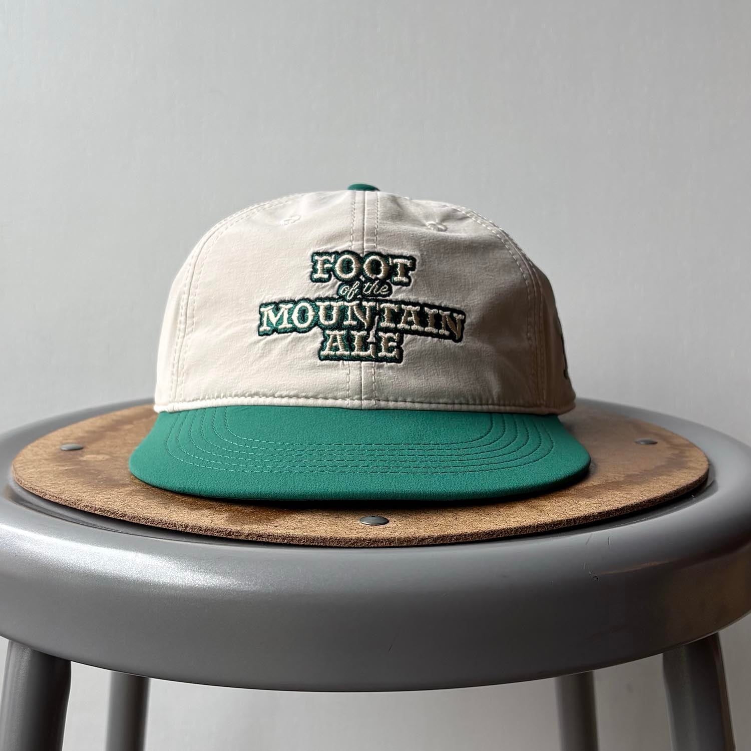 【TACOMA FUJI RECORDS】FOOT OF THE MOUNTAIN ALE LOGO CAP designed by Jerry UKAI