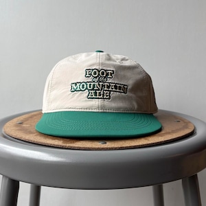 【TACOMA FUJI RECORDS】FOOT OF THE MOUNTAIN ALE LOGO CAP designed by Jerry UKAI