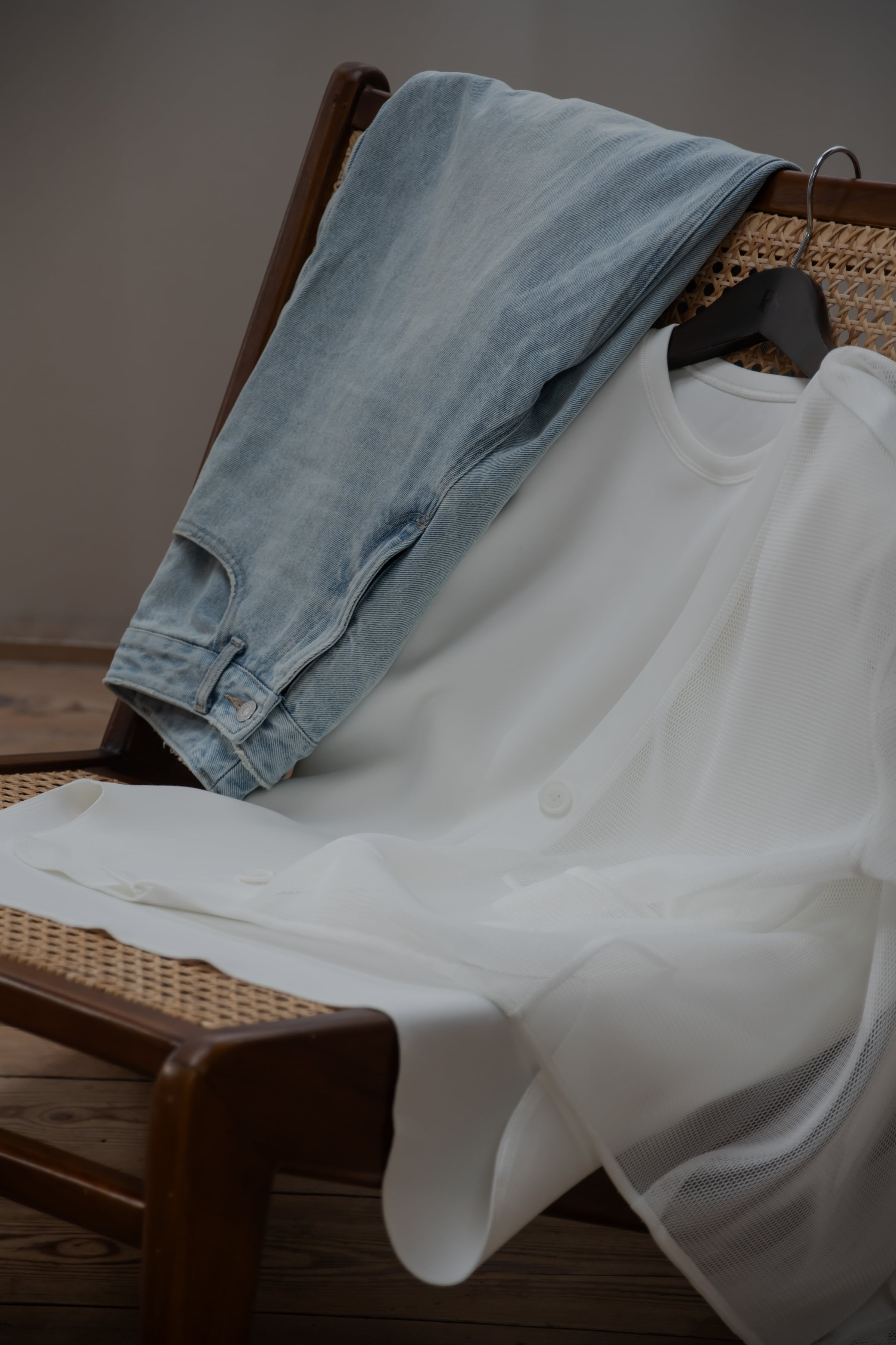 curve denim【通常販売】3〜7日営業日 | pois
