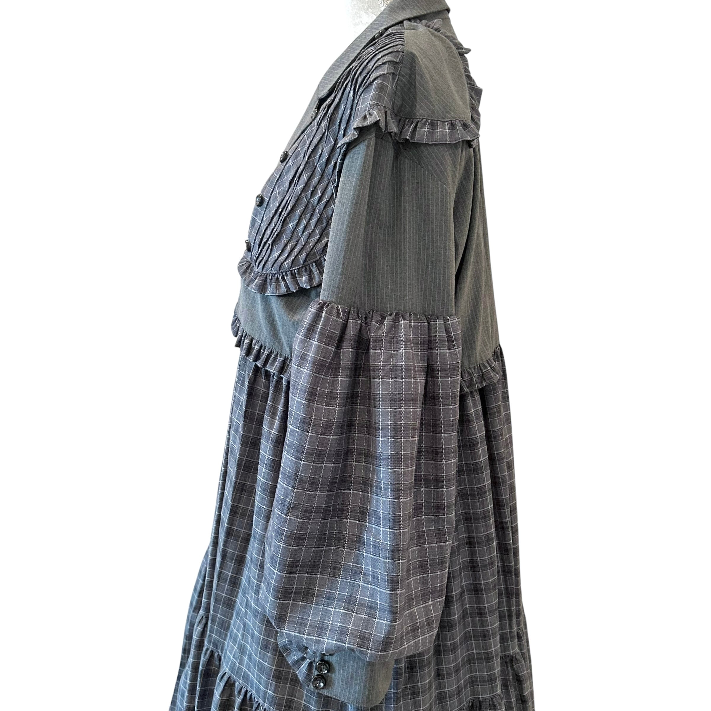 ヨークドッキングスーツワンピース GRAY