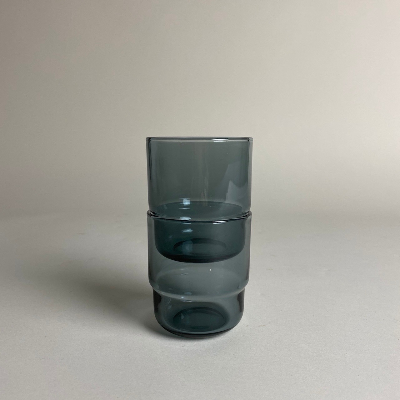 HIMMEL Stacking glass GY  /  ヒメル スタッキング  グラス グレー