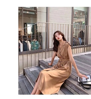 トレンチワンピース　AJ33167-3127