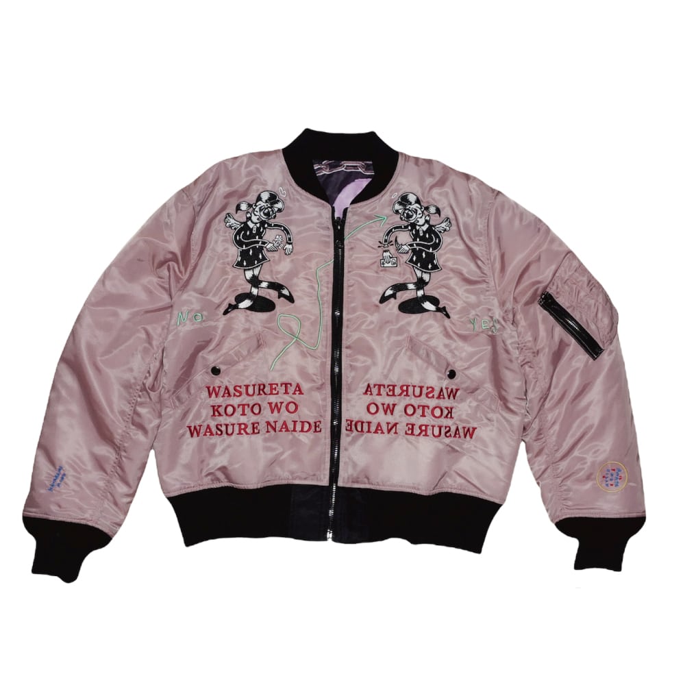 A.N.D. × NAZE / Reversible Flight jacket | A.N.D.TOKYO