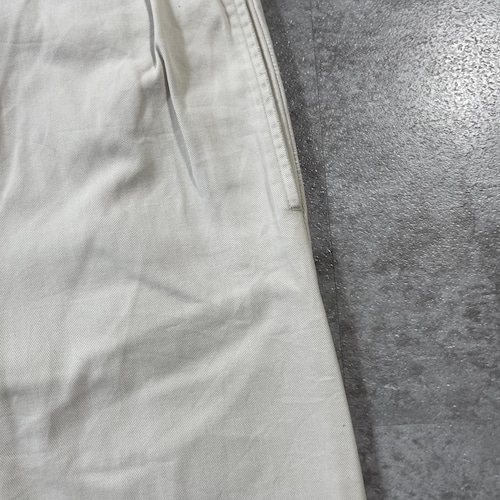 90s Ralph Lauren USA生地メキシコ製 36/36 ホワイトチノ 詳細写真10