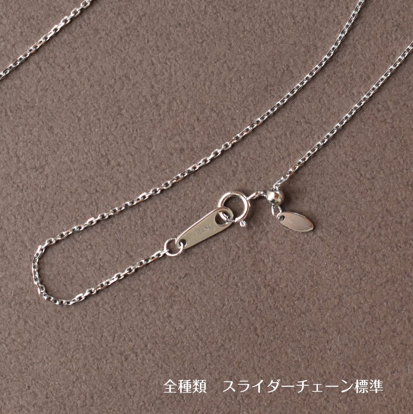 Heart】ハート型 ネックレス ラボグロウンダイヤモンド K18 ゴールド