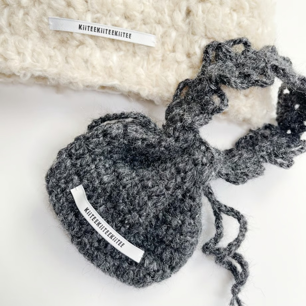 [Pattern] フラワーハンドル巾着