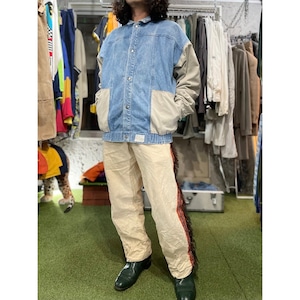 90's quiksilver スイッチングデニムジャケット