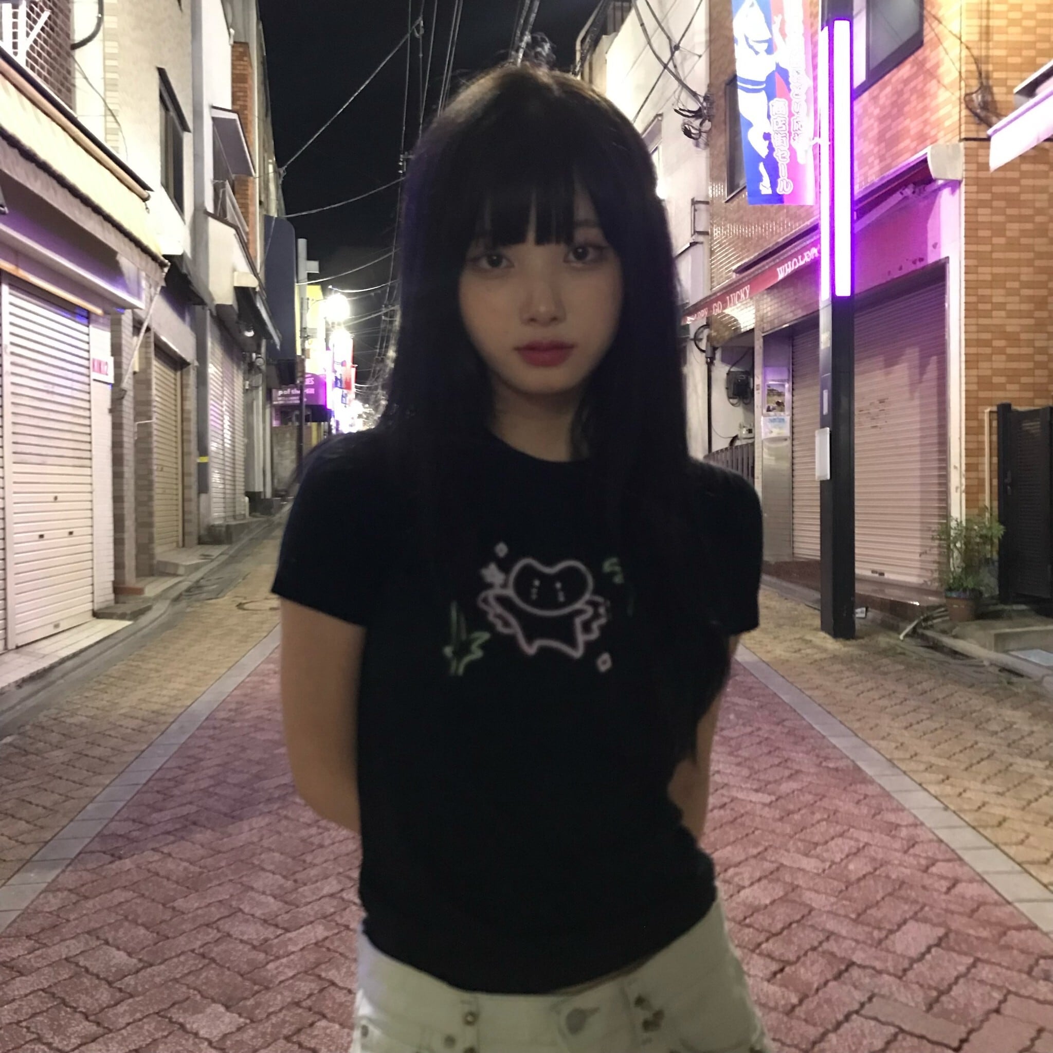 "らん × 深緑" original こやんい TEE