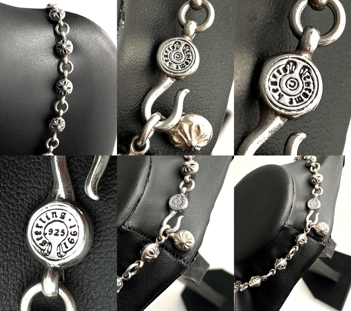 クロムハーツ CHROME HEARTS CRSBL CHN SM CH CRS TINY CH CROSS 