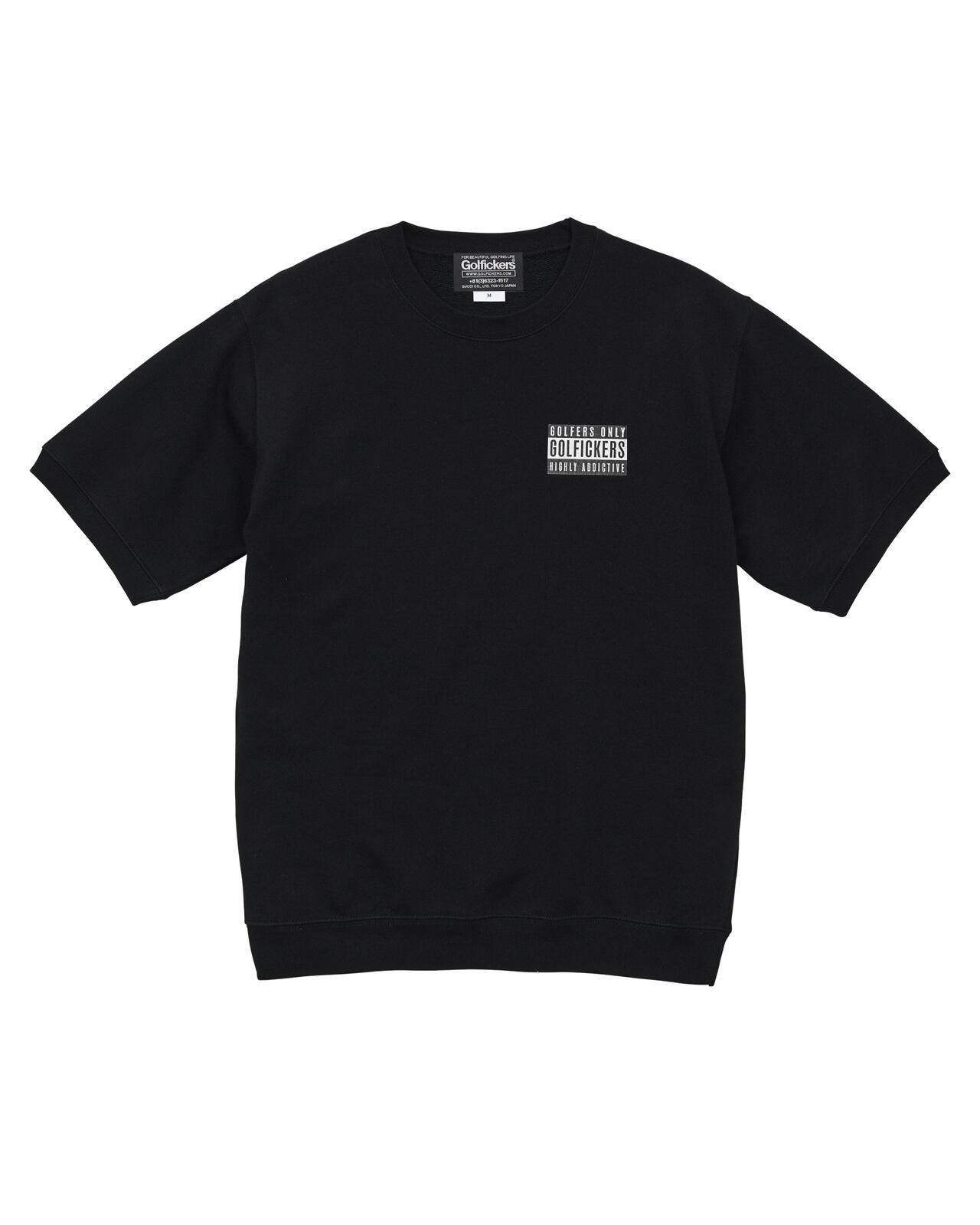 HOLE 691] 半袖スウェット -Black- ☆予約商品 | Golfickers