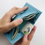 [WEEKEND(ER)]coruri BASIC -C/BLACK　（ブラック・グレーのクレイジーパターン）-/weekender/お財布/ミニ財布/アウトドア