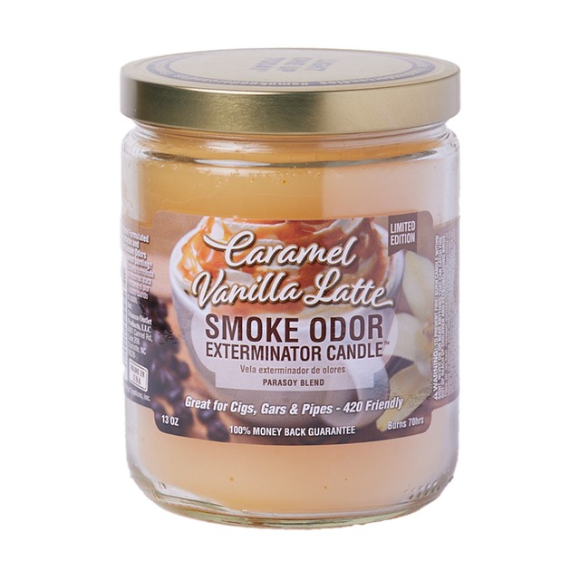 消臭キャンドル『Caramel Vanilla Latte』Smoke Odor Exterminator