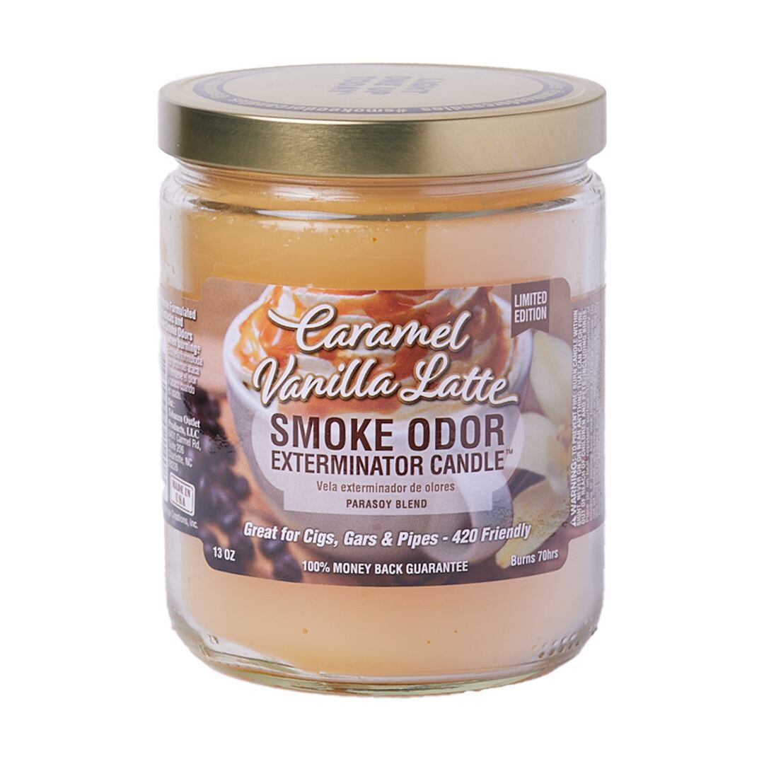 消臭キャンドル『Caramel Vanilla Latte』Smoke Odor Exterminator