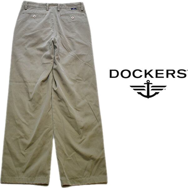 1点物◇リーバイス系ドッカーズ2タックDockersチノパン古着メンズ28