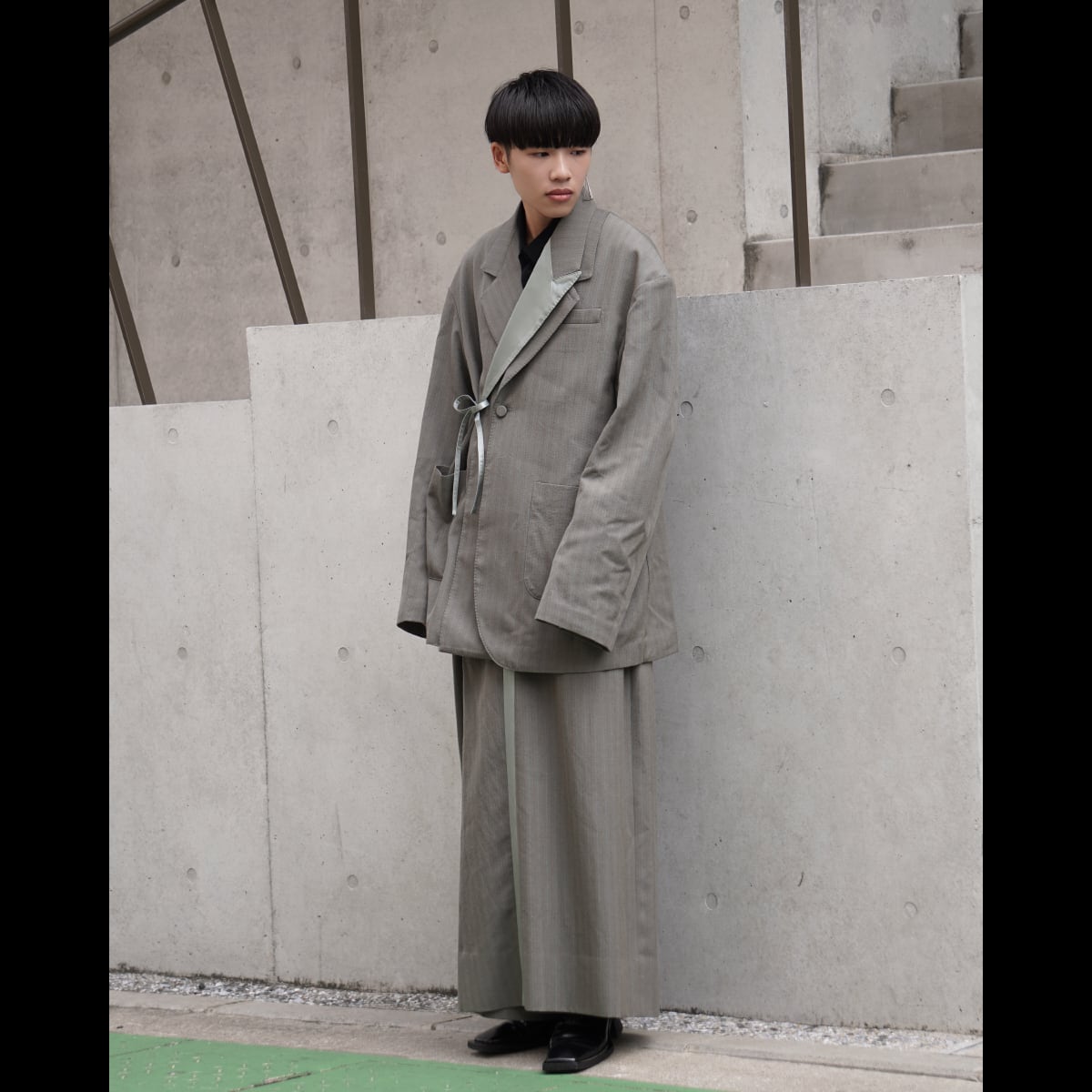 soshiotsuki 19aw セットアップ チャコール