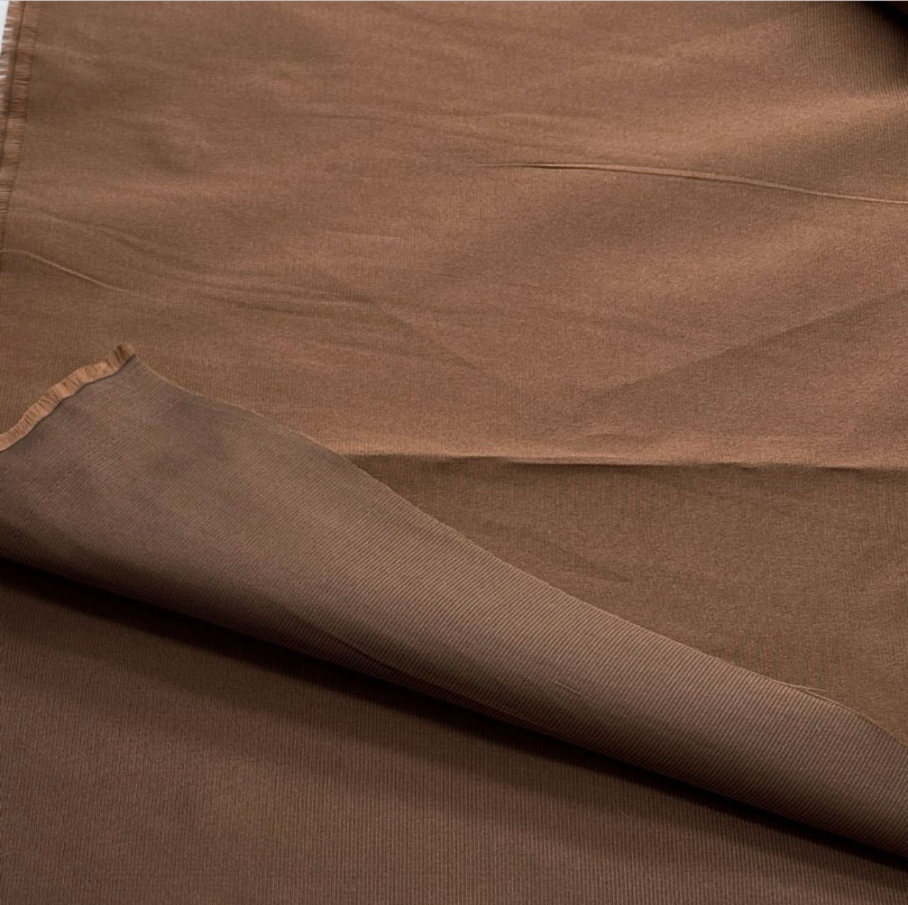 TC303◆3m◆L◆ポリエステル100%サラッと滑らか生地◆ブラウン