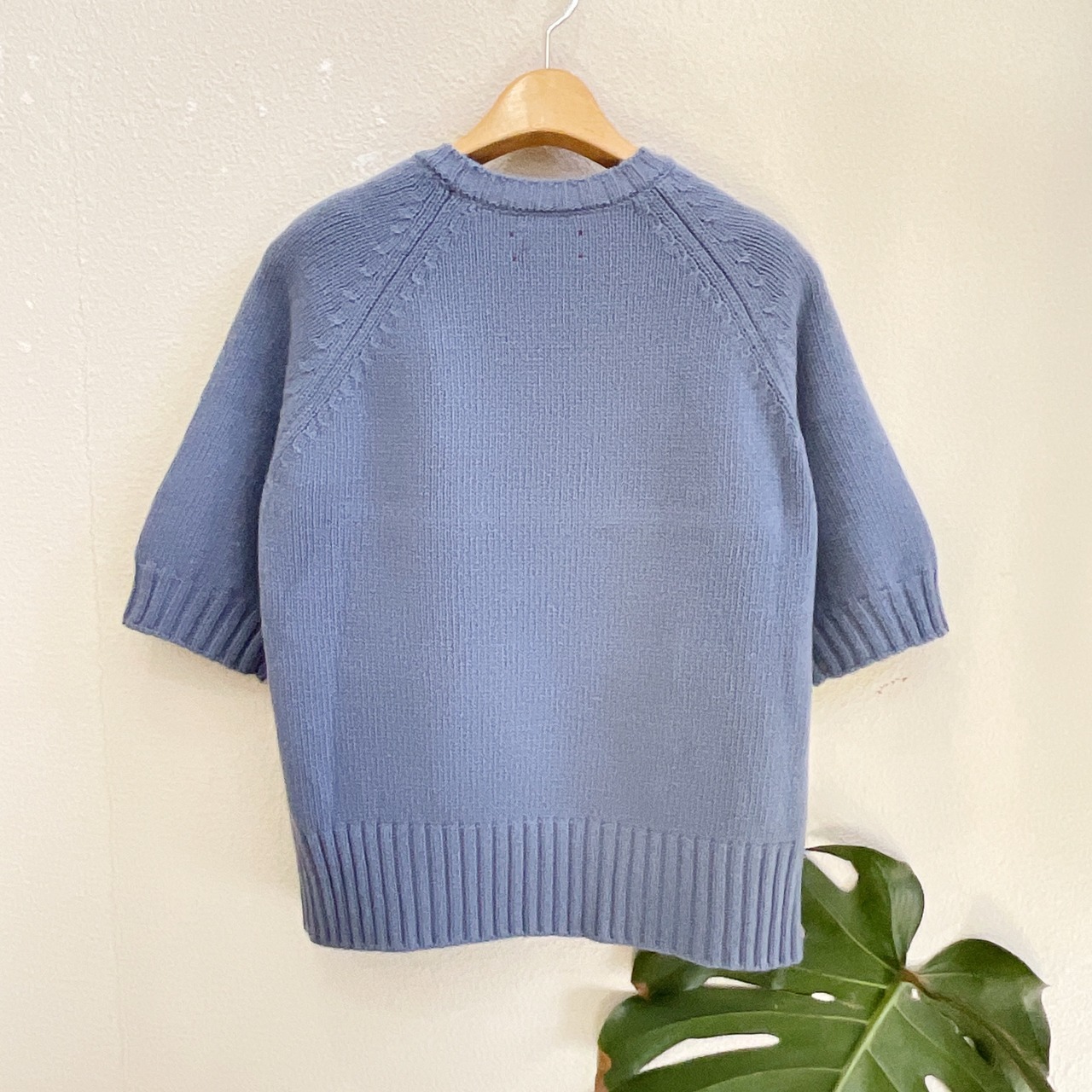 MEYAME/WOOL HALF SLEEVE KNIT | sprig