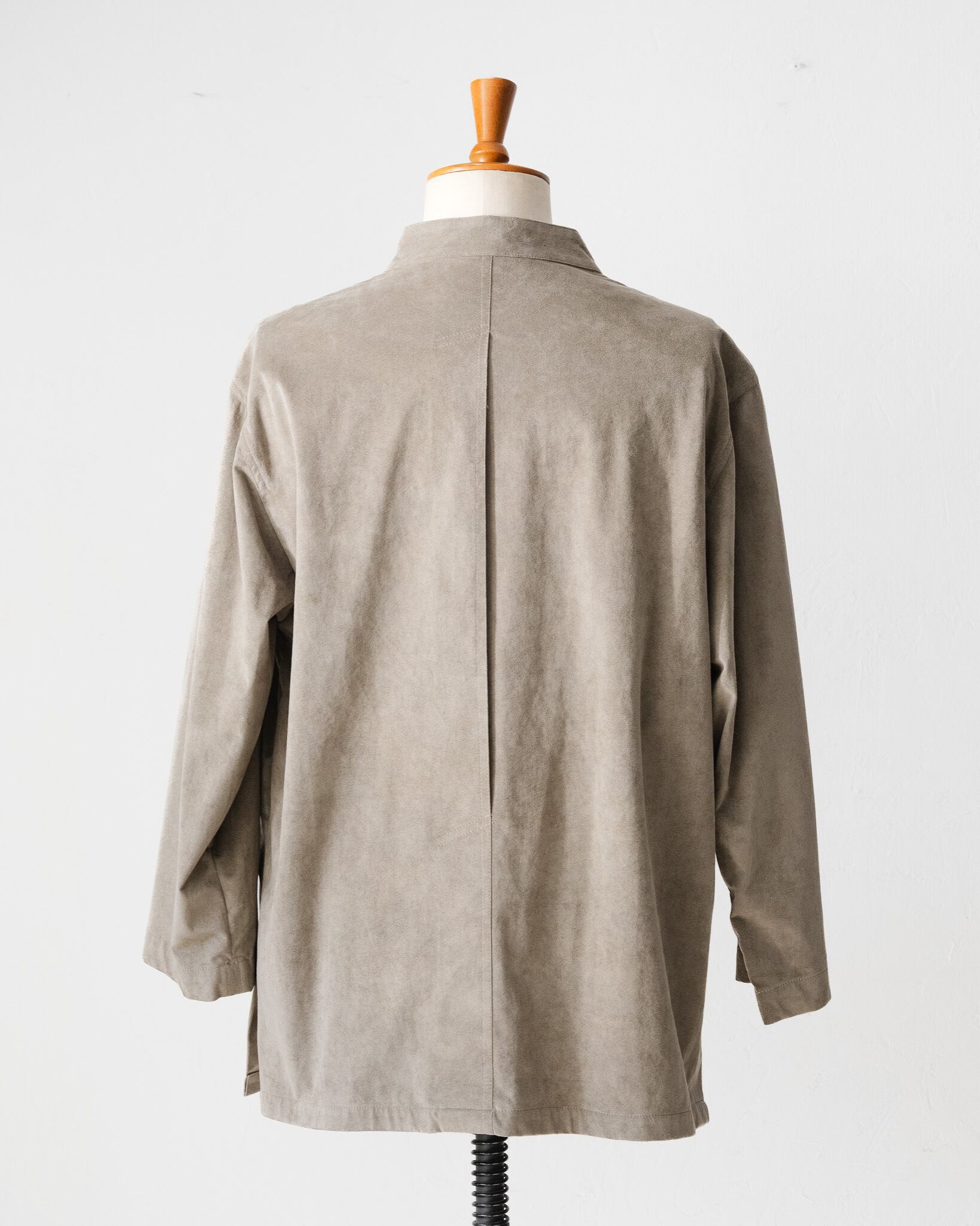 90's]”hollington” Suede Stand Collar Jacket | recollection vintage