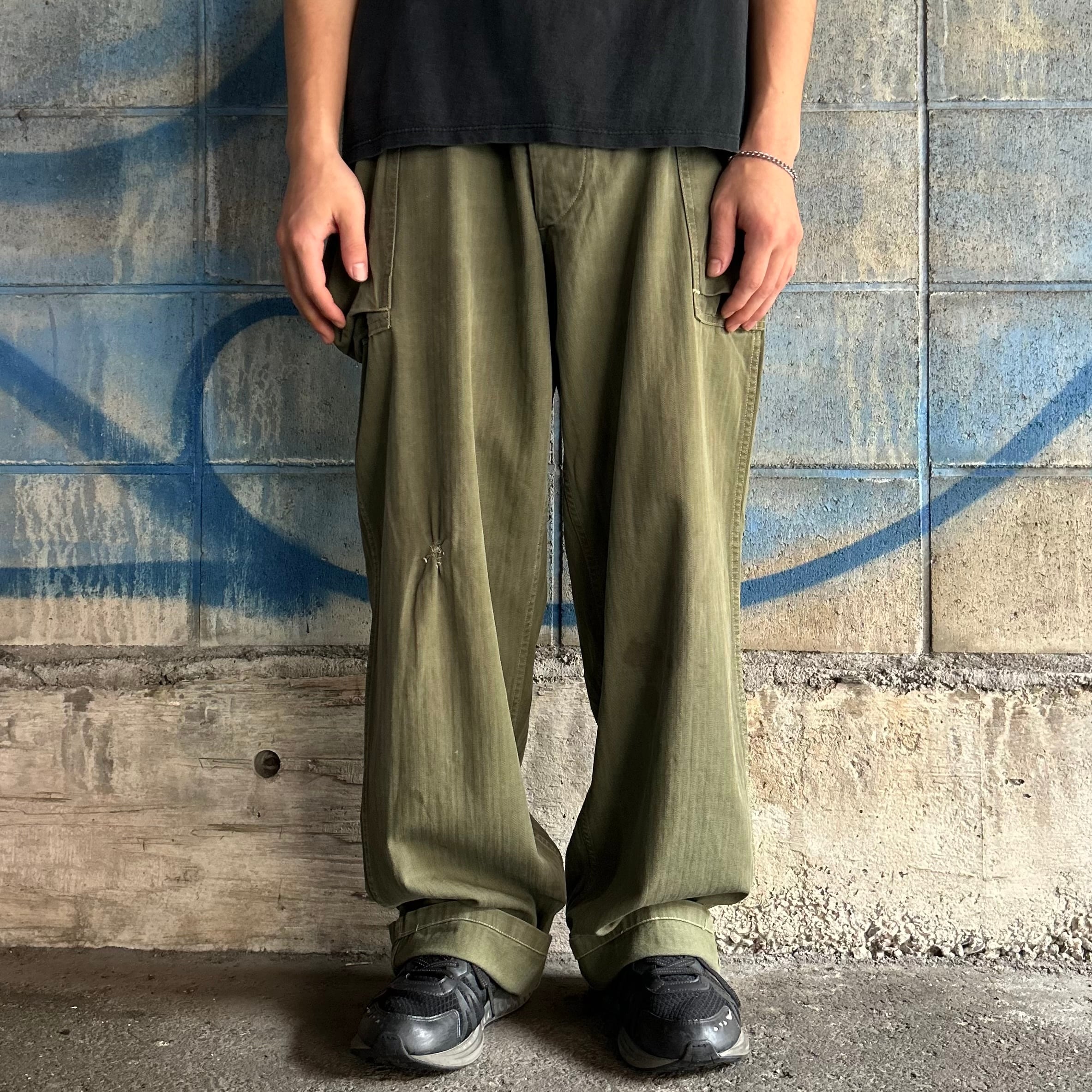 人気】40's US ARMY M-43 H.B.T Trousers | spike osu