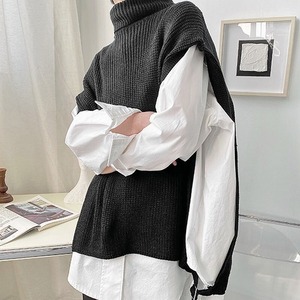 high neck loose knit（ハイネックルーズニット）-b860