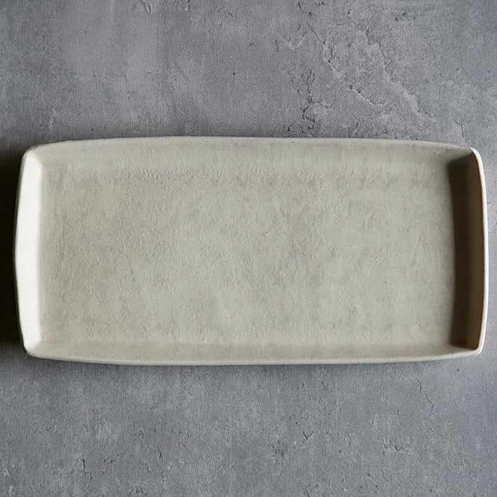 オブロンプレート(白灰化粧)