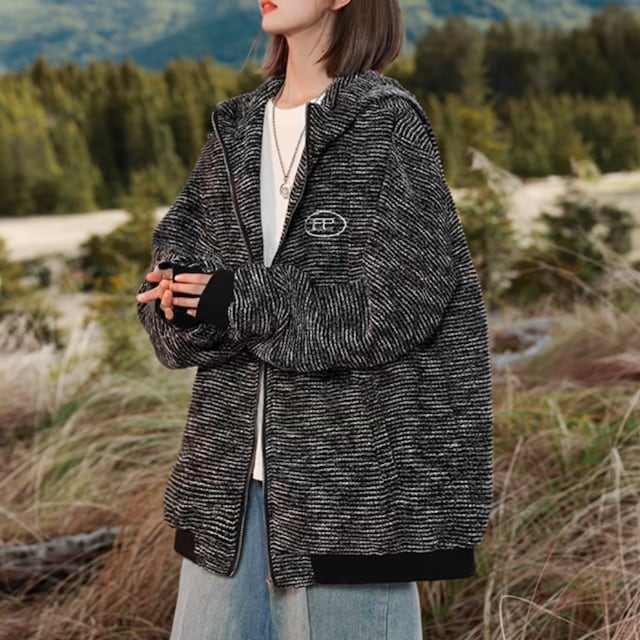 Hooded parka -2col- A0073