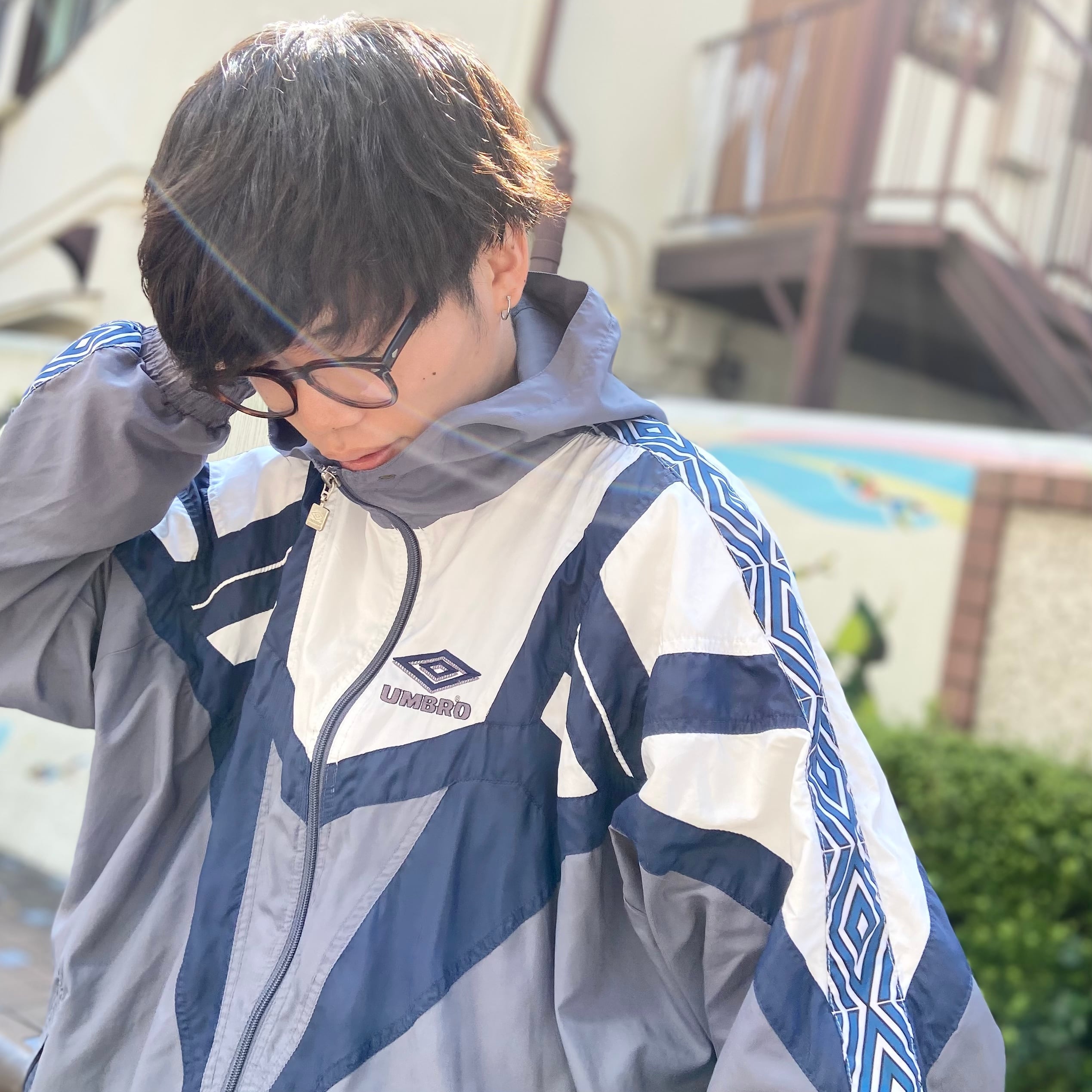 special】在原みゆ紀/UMBRO×イングランド代表/ナイロンジャケットS-