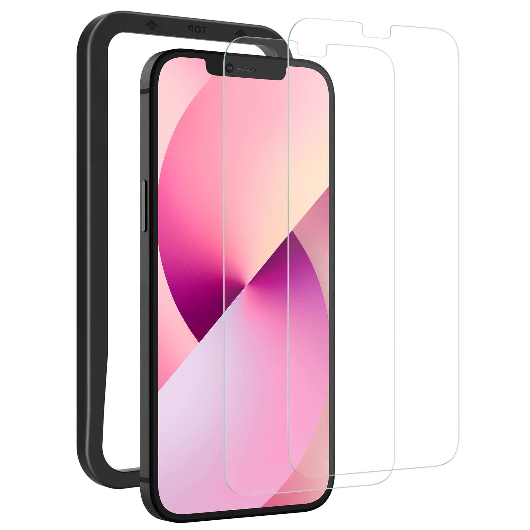 NIMASO ガラスフィルム iPhone 13 mini/12 mini 用 強化 ガラス 保護