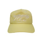 authentic love nylon cap -lemon yellow-