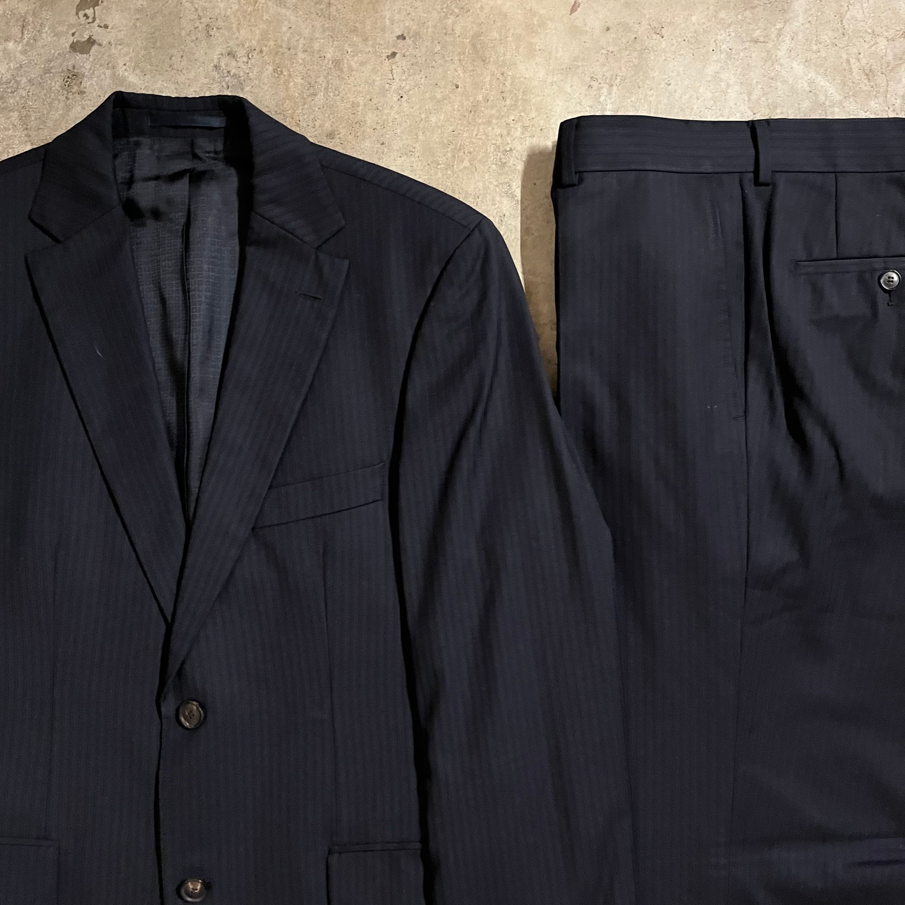 HUGO BOSS〗wool setup suit/ヒューゴボス ウール セットアップ スーツ ...