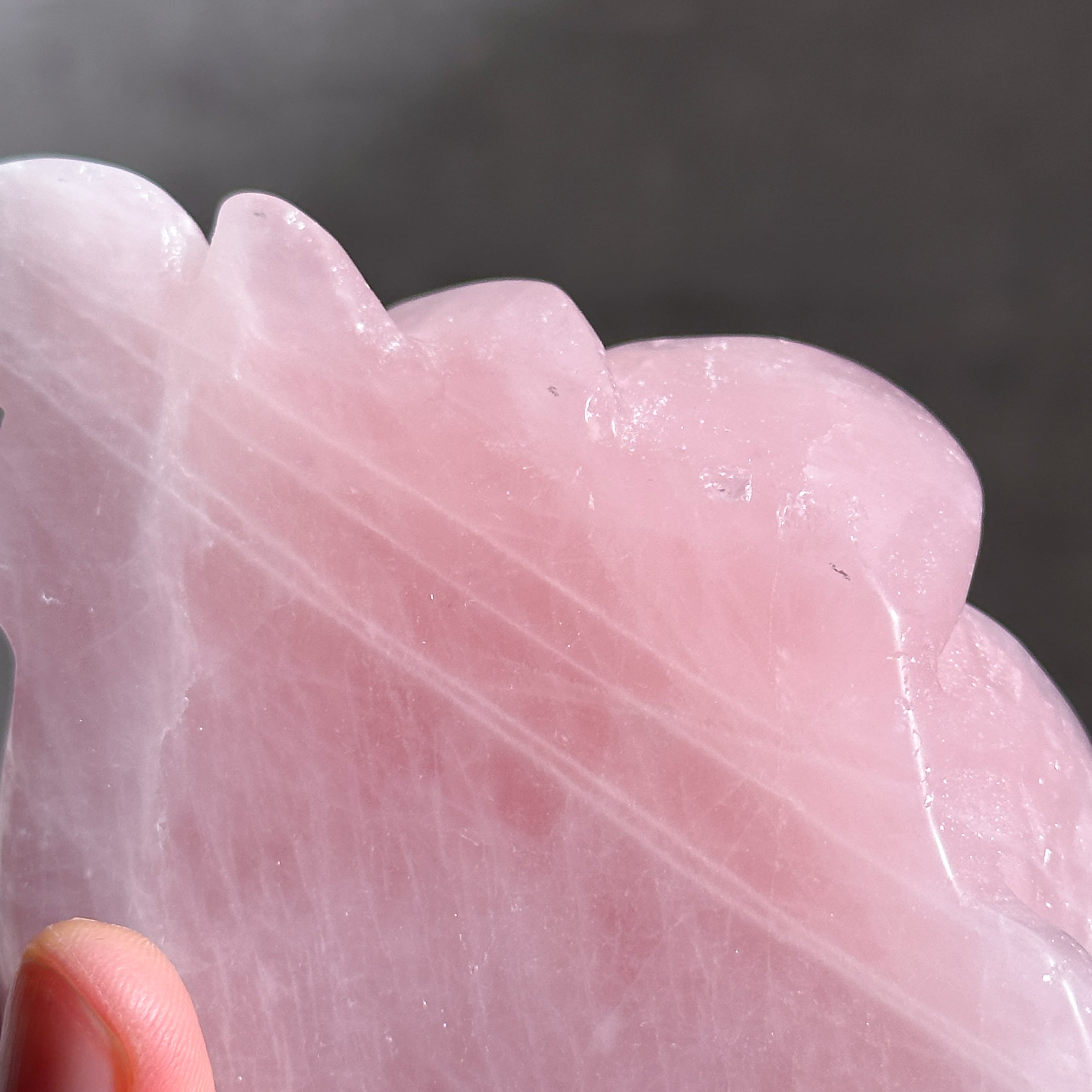 Big ローズクォーツ バラ 02◇ Rose Quartz ◇天然石・鉱物