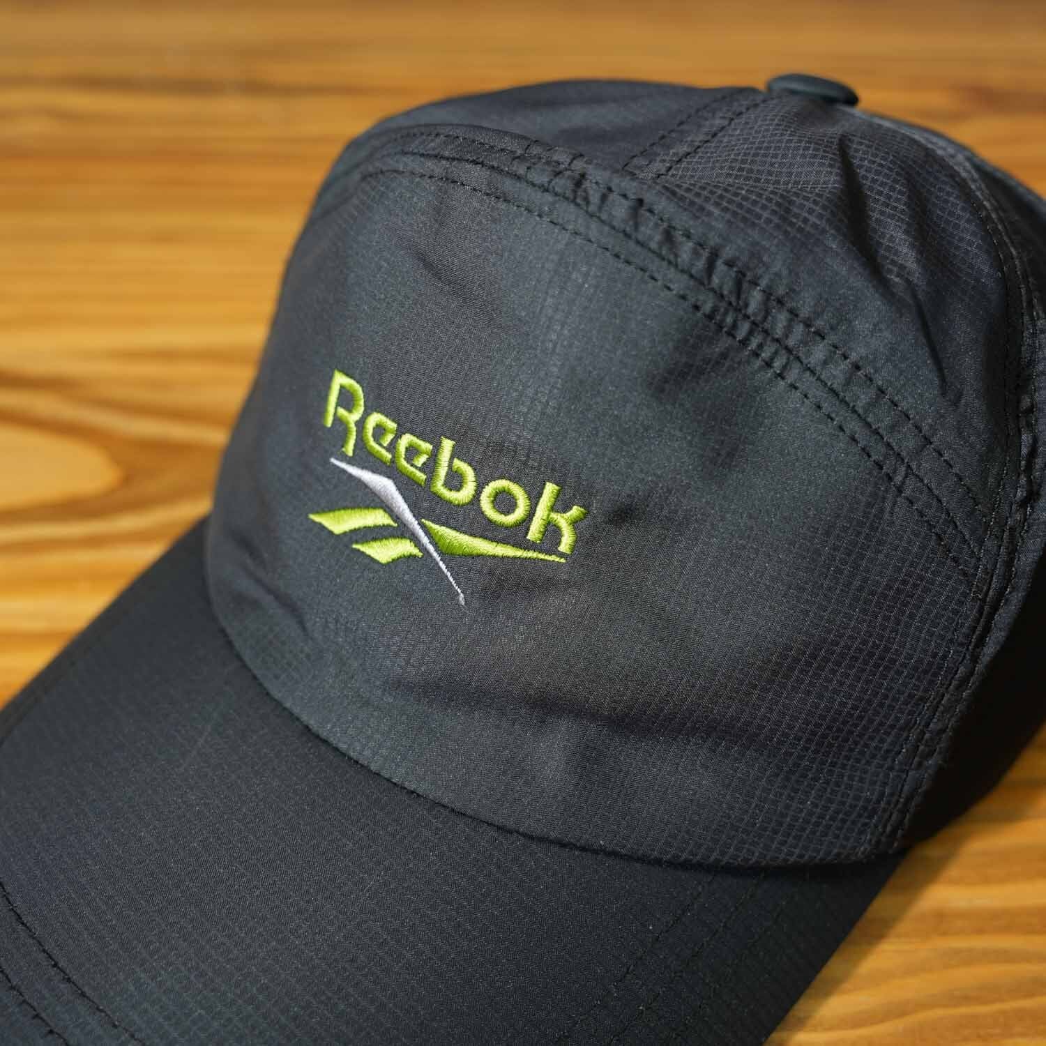 Reebok リーボック ロゴ刺繍 ナイロンキャップ 2000年代 MADE IN KOREA