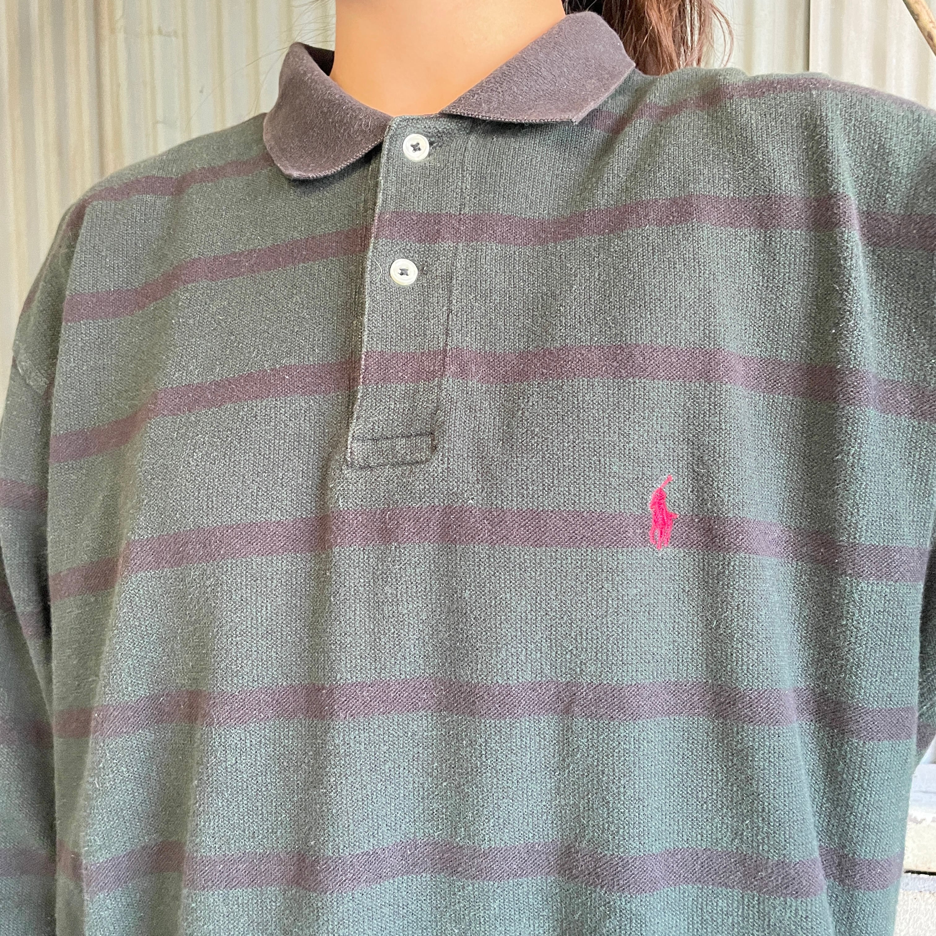 ビッグサイズ Polo by Ralph Lauren ポロバイラルフローレン ボーダー
