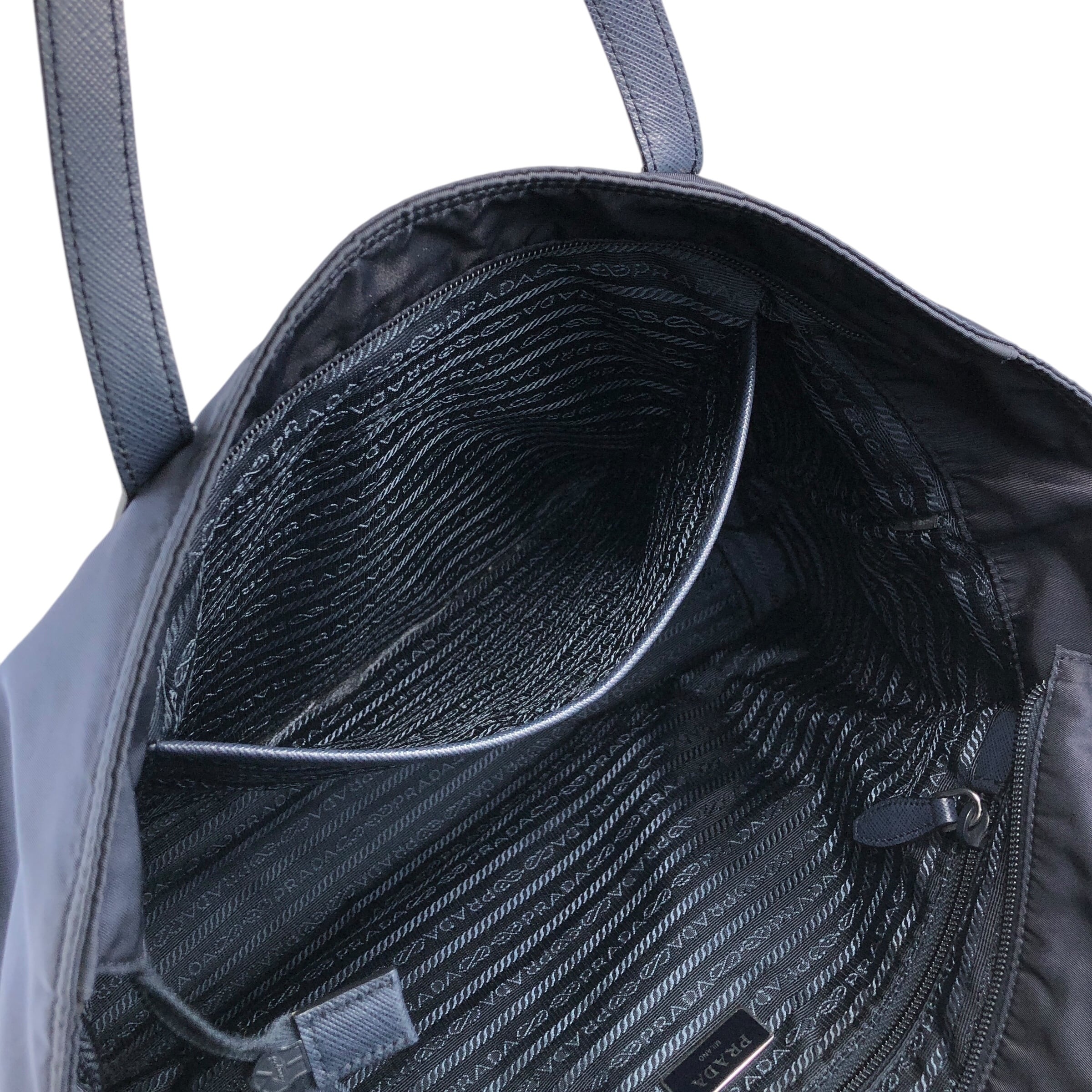 PRADA プラダ - トートバッグ ネイビー - ナイロン（テスート）vintage