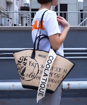 ROCKロゴペイントサマーバスケットBAG CQ-46510H