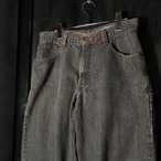 メキシコ製　Levi’s Silver Tab Baggy 先染めブラック　W33 リーバイス　シルバータブ　