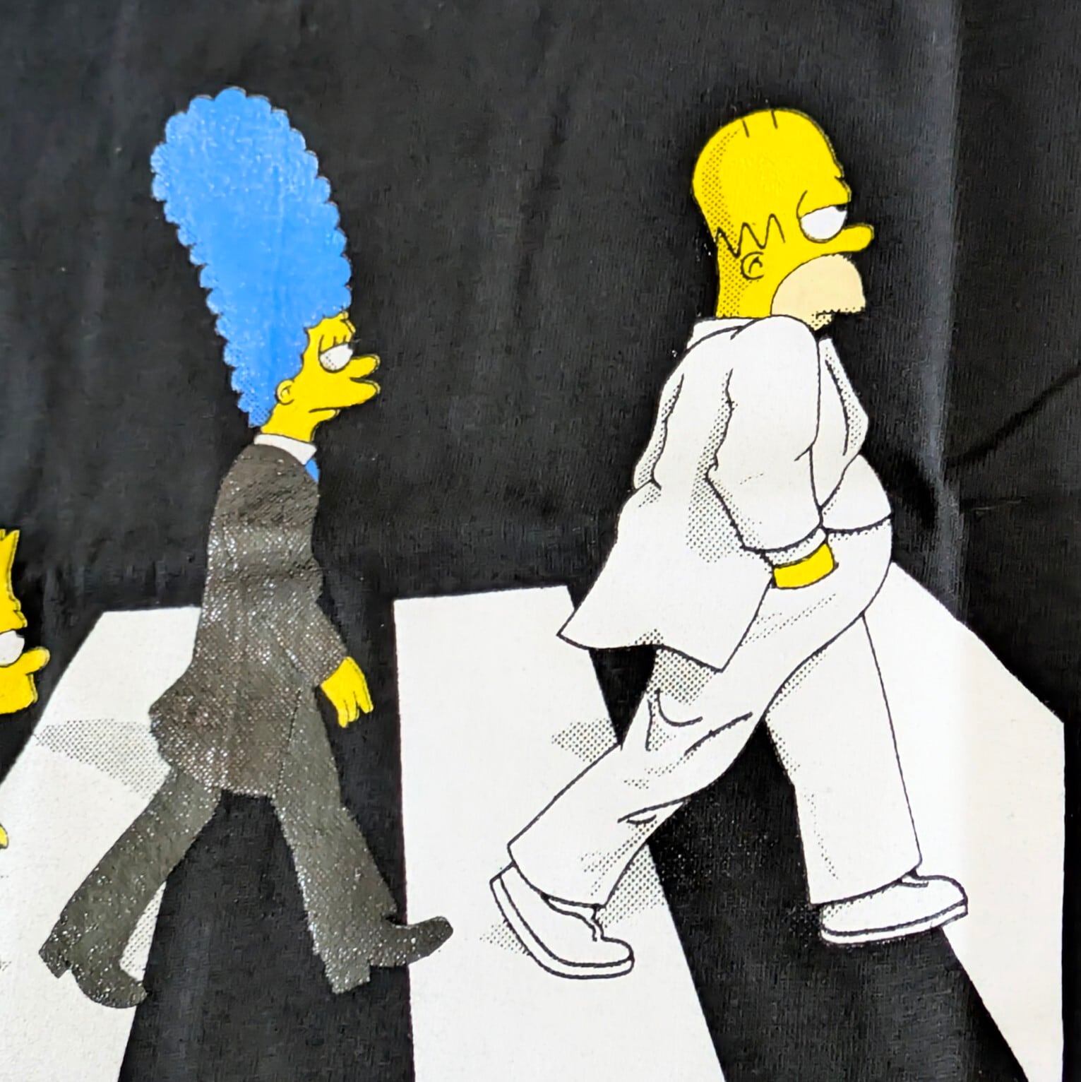 再入荷!【 ザ・シンプソンズ(The Simpsons)】ABBEY ROAD / アビーロード / アビイ・ロード/ Tシャツ〚アメリカン雑貨 アメトイ〛